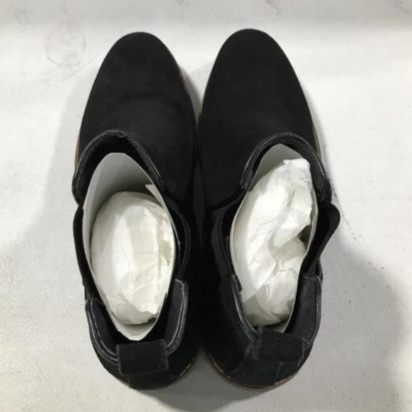 NEW Floyd Mens Lucas Cow Suede Boots Black Suede 10.5 black - Picture 3 of 4